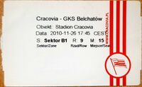 2010-11-26 Cracovia - GKS Bełchatów awers.jpg